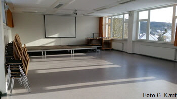 Gosser Saal mit BühneFoto G. Kauf Gosser Saal mit BühneFoto G. Kauf