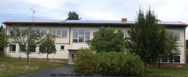Schule vor dem Umbau Schule vor dem Umbau