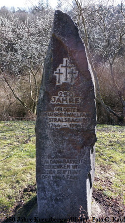 Kreuzbergwallfahrtsstein Kreuzbergwallfahrtsstein